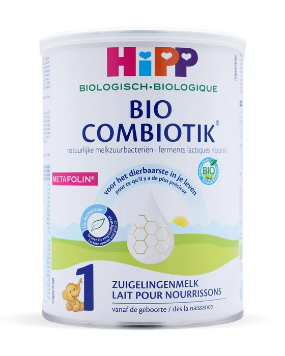 HiPP 1 Bio Combiotik 800 g tin, Dutch label, front