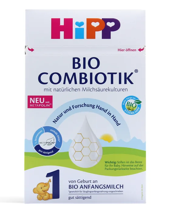HiPP 1 Bio Combiotik 600 g box, German label, front