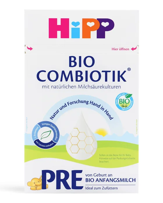 HiPP PRE Bio Combiotik 600 g box, German label, front