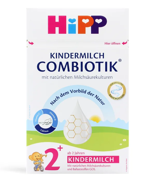 HiPP Kindermilch Combiotik 2+ 600 g box, German label, front