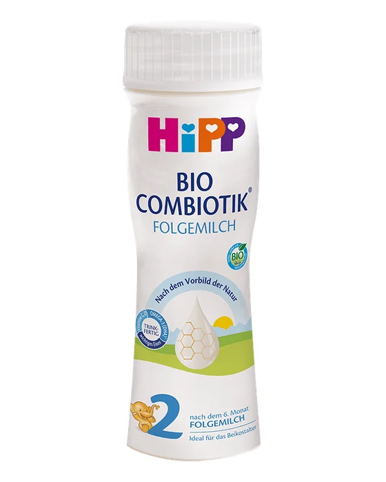 HiPP BIO COMBIOTIK® 2 200 ml bottle, German label, front
